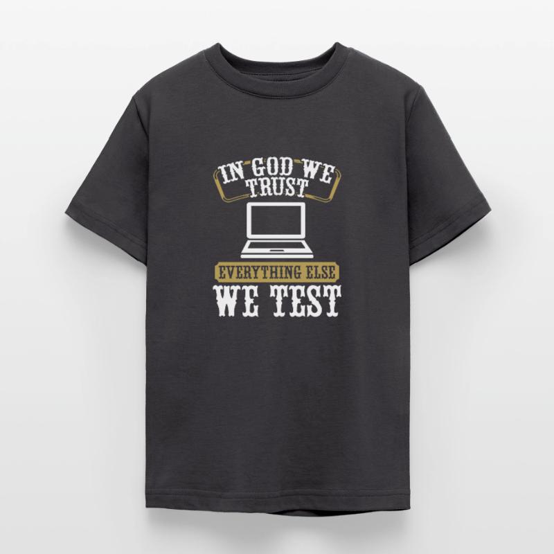 Quality Assurance QA Engineering Code Testing Teenage T-Shirt