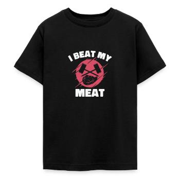 Chefkoch Kulinarisch Fleischliebhaber Kochen - Teenager T-Shirt - Schwarz - Vorne - AI Model Teenager Male light (155cm)