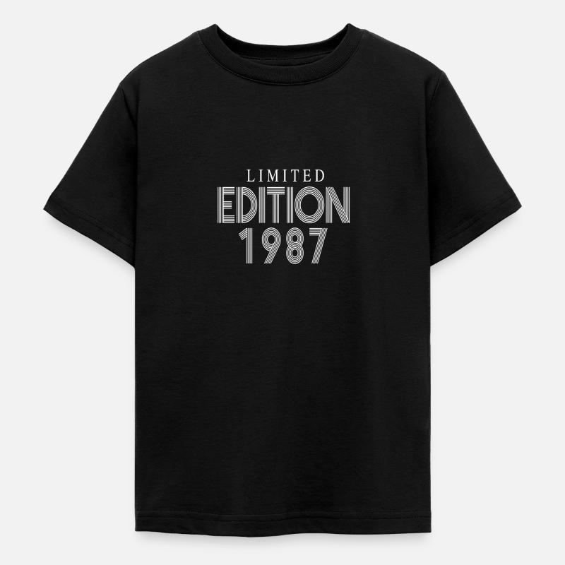 Édition limitée 1987 - T-shirt Ado - noir