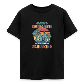 Einschulung Schulanfang - Teenager T-Shirt - Schwarz - Vorne - AI Model Teenager Male light (155cm)