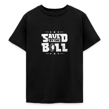 Football sauvé par les joueurs de Thr Sports Football - T-shirt Ado - noir - Devant - AI Model Teenager Male light (155cm)