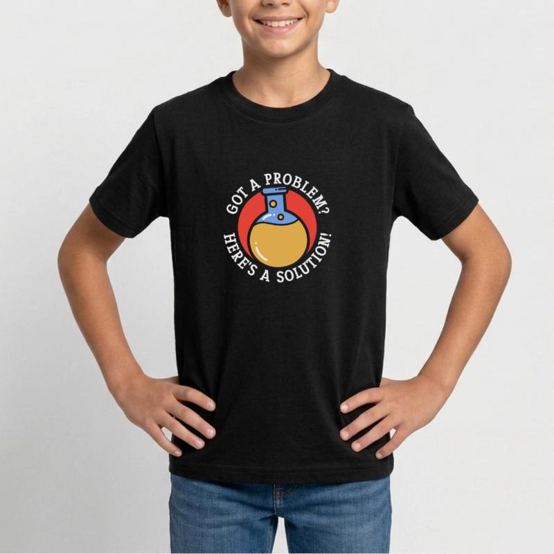 Problem Solution Scientific Solving Science Teenage T-Shirt