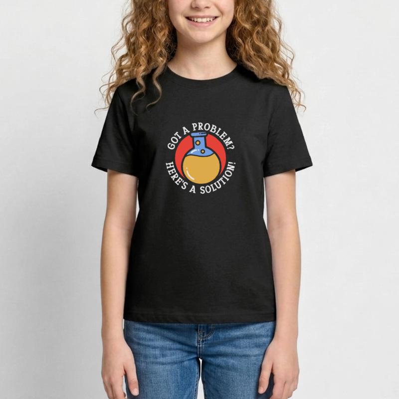 Problem Solution Scientific Solving Science Teenage T-Shirt
