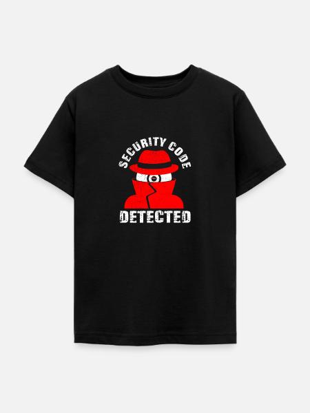 Netzwerk und Computersicherheit - Teenager T-Shirt - Schwarz