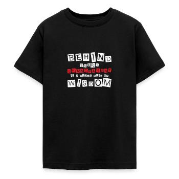 Ruhestand Leben Zitat Lektion Großeltern Weisheit - Teenager T-Shirt - Schwarz - Vorne - AI Model Teenager Male light (155cm)