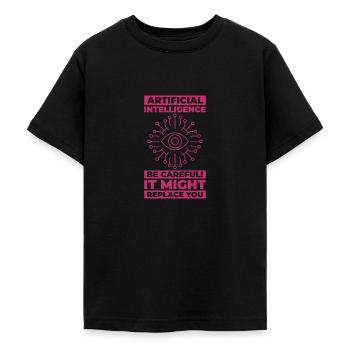 AI Maschinelles Lernen Computer Geek Technologie - Teenager T-Shirt - Schwarz - Vorne - AI Model Teenager Male light (155cm)