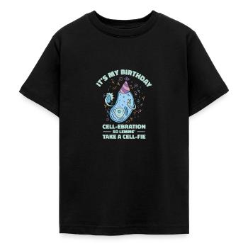 Wissenschaft Thema Geburtstagsfeier Chemie - Teenager T-Shirt - Schwarz - Vorne - AI Model Teenager Male light (155cm)