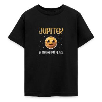 Jupiter Raumfahrt Erkundung Raumfahrt-Enthusiast - Teenager T-Shirt - Schwarz - Vorne - AI Model Teenager Male light (155cm)