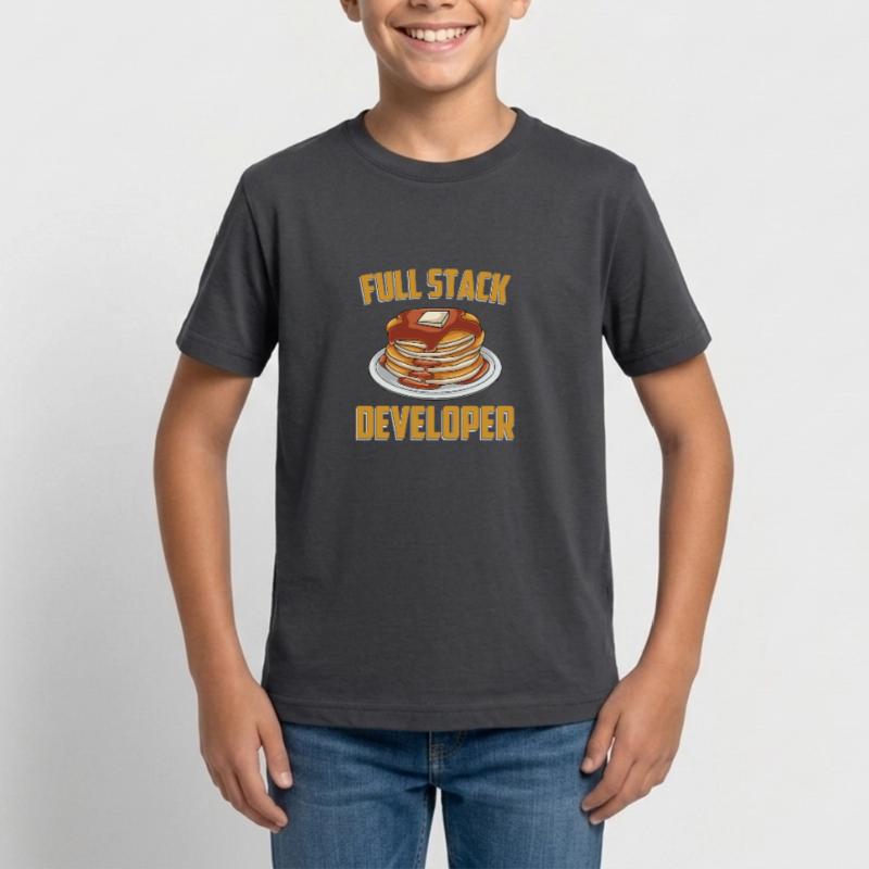 Full Stack Developer - Coder Science Programmer Teenage T-Shirt