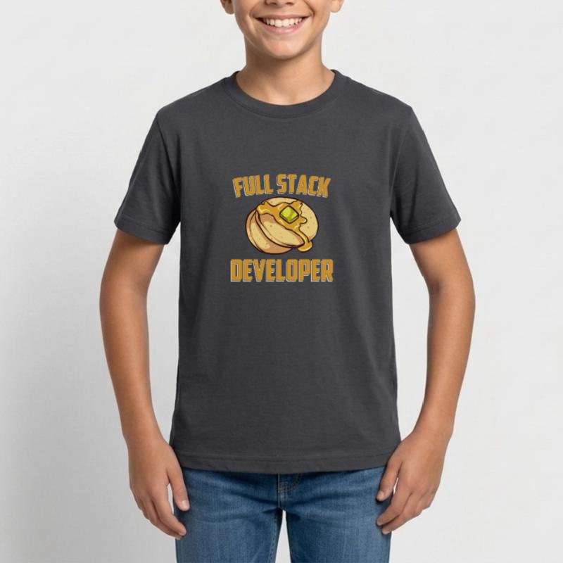 Full Stack Developer - Coding Science Programmer Teenage T-Shirt