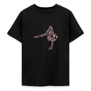Turnerin Rhythmische Sportgymnastik Kunstturnen - Teenager T-Shirt - Schwarz - Vorne - AI Model Teenager Male light (155cm)