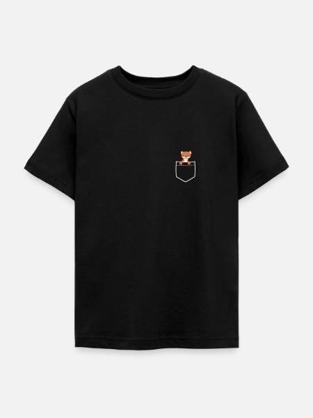 Frettchen - Teenager T-Shirt - Schwarz