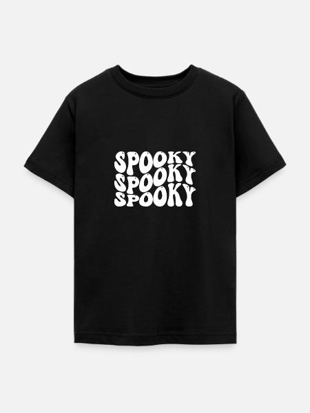 Spooky - Teenager T-Shirt - Schwarz