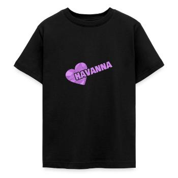 Couronne La Havane - T-shirt Ado - noir - Devant - AI Model Teenager Male light (155cm)