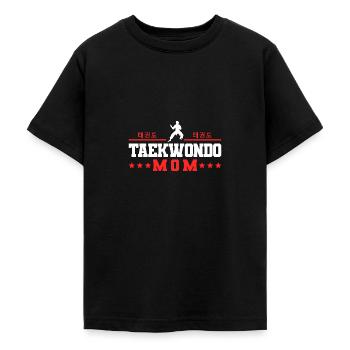 TKD Korean Martial Arts Tae Kwon - Teenager T-Shirt - Schwarz - Vorne - AI Model Teenager Male light (155cm)