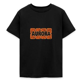 Weiblich Aurora - Teenager T-Shirt - Schwarz - Vorne - AI Model Teenager Male light (155cm)