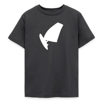 Windsurfing - Teenage T-Shirt - dark grey - Front - AI Model Teenager Male light (155cm)