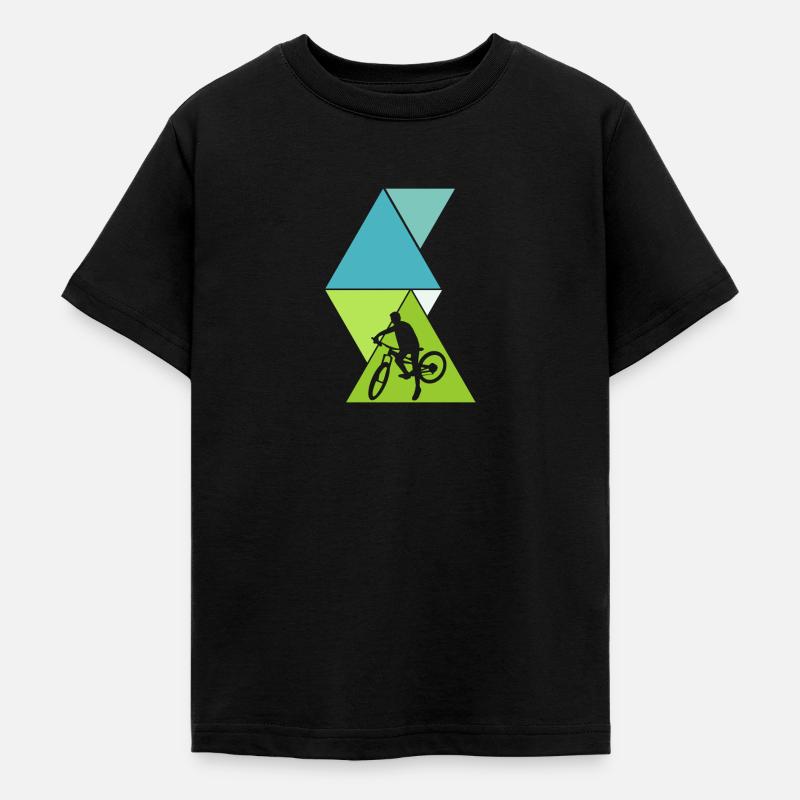 vélo - T-shirt Ado - noir