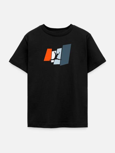 Ballerina - Teenager T-Shirt - Schwarz