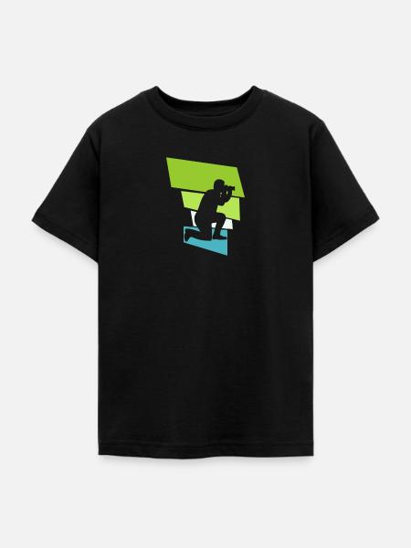 Fotoshooting - Teenager T-Shirt - Schwarz