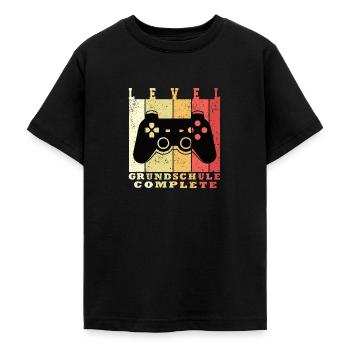 5te Klasse Geschenk Fun Level Grundschule Complete - Teenager T-Shirt - Schwarz - Vorne - AI Model Teenager Male light (155cm)