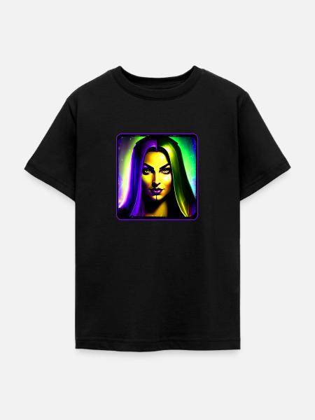 Wow Nachtelfe - Teenager T-Shirt - Schwarz