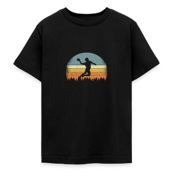 Handball Handballer Handballspieler - Teenager T-Shirt - Schwarz - Vorne - AI Model Teenager Male light (155cm)
