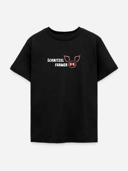 Landwirtschaft Schnitzel Farmer Bauer - Teenager T-Shirt -