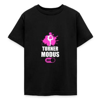 Turnen Turnverein Turner Geschenk - Teenager T-Shirt - Schwarz - Vorne - AI Model Teenager Male light (155cm)