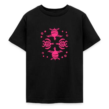 Unterwasserwelt mit Schildis - Teenager T-Shirt - Schwarz - Vorne - AI Model Teenager Male light (155cm)