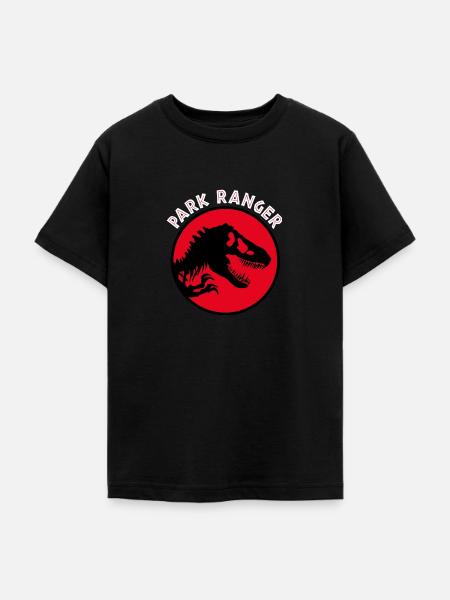 Jurassic Park Park Ranger - Teenager T-Shirt - Schwarz