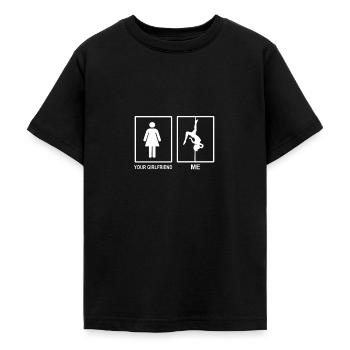 Pole dance - Teenager T-Shirt - Schwarz - Vorne - AI Model Teenager Male light (155cm)
