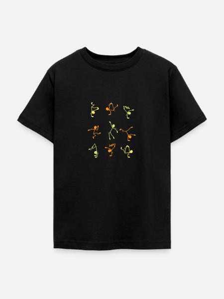 Breakdance - Teenager T-Shirt - Schwarz