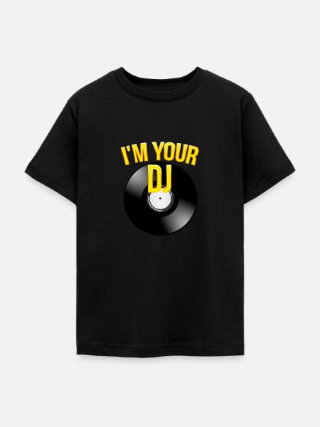 i'm your dj - Teenager T-Shirt - Schwarz
