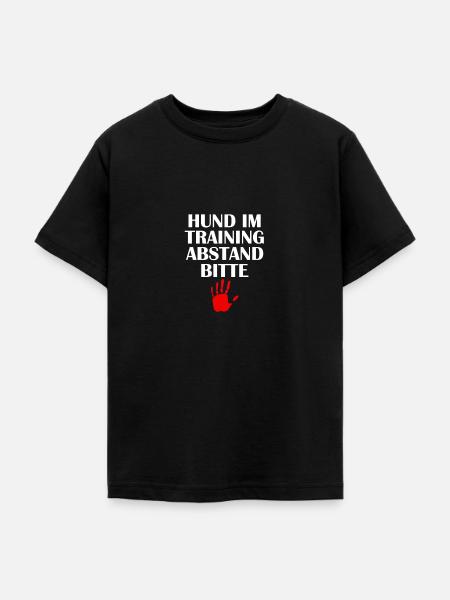 CHIEN EN FORMATION DISTANCE S'IL VOUS PLAÎT - T-shirt Ado - noir