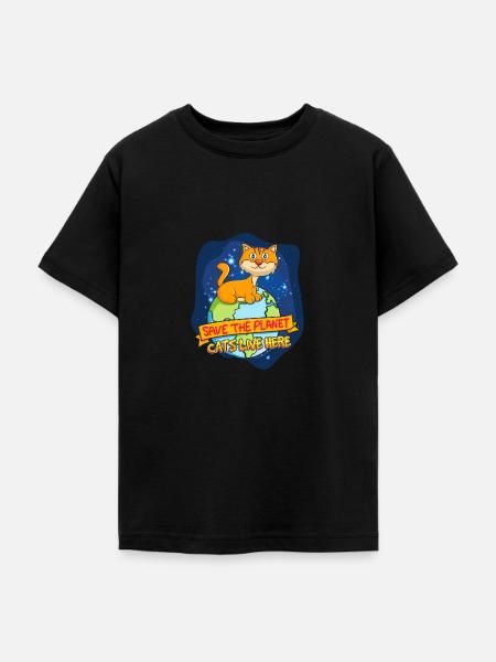 Kinder - Teenager T-Shirt - Schwarz