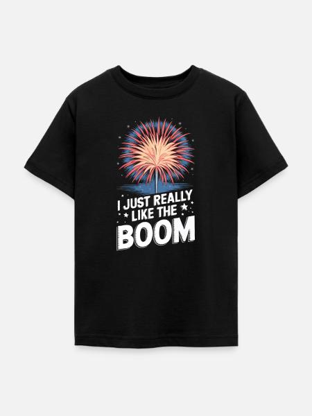 Pyrotechniker Feuerwerk Pyrotechnik - Teenager T-Shirt - Schwarz