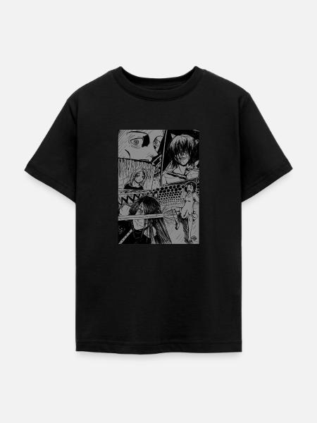 Manga - Teenager T-Shirt - Schwarz