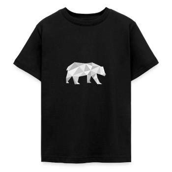 Eisbär - Teenager T-Shirt - Schwarz - Vorne - AI Model Teenager Male light (155cm)