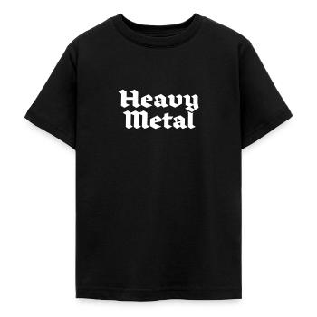 Heavy Metal - Teenage T-Shirt - black - Front - AI Model Teenager Male light (155cm)