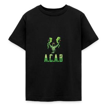 Feuerwerk ist kein Verbrechen Pyro Ultras - Teenager T-Shirt - Schwarz - Vorne - AI Model Teenager Male light (155cm)