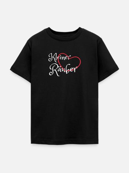 Kleiner Räuber - Teenager T-Shirt - Schwarz