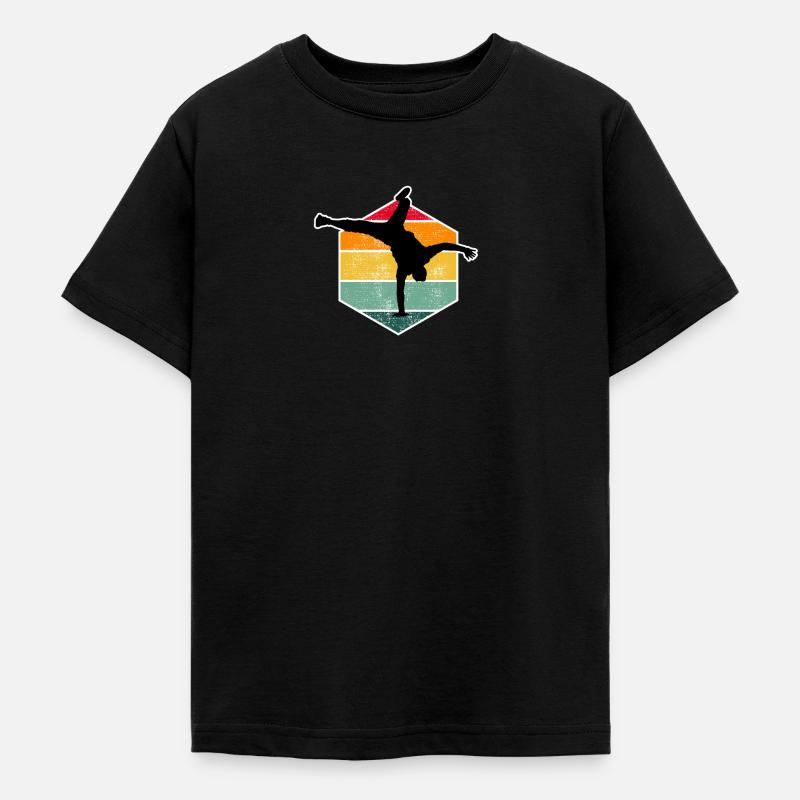 Breakdance Bboy Breakdancer Break Dance Cadeau - T-shirt Ado - noir
