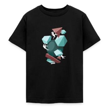 Spaß-Team - Teenager T-Shirt - Schwarz - Vorne - AI Model Teenager Male light (155cm)
