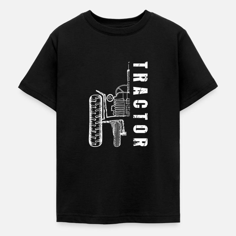 traktor pulling - Teenager T-Shirt - Schwarz