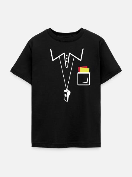 Schiedsrichter Trikot - Fußball - Teenager T-Shirt - Schwarz