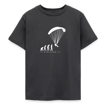 Paragleiter Paragleiten Evolution Motif - T-shirt Ado - charbon - Devant - AI Model Teenager Male light (155cm)