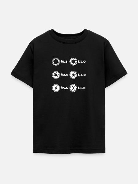 Linsen Kameraeinstellung Kamera Fotograf - Teenager T-Shirt - Schwarz