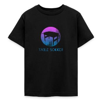 kicker - Teenager T-Shirt - Schwarz - Vorne - AI Model Teenager Male light (155cm)