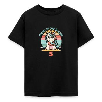 5. Geburtstag - Teenager T-Shirt - Schwarz - Vorne - AI Model Teenager Male light (155cm)